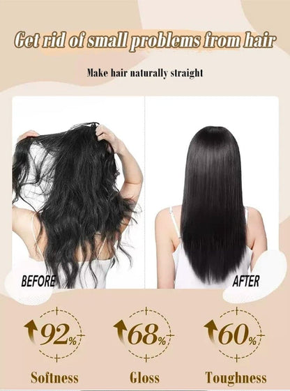 Soie et brillance Crème lissante pour cheveux