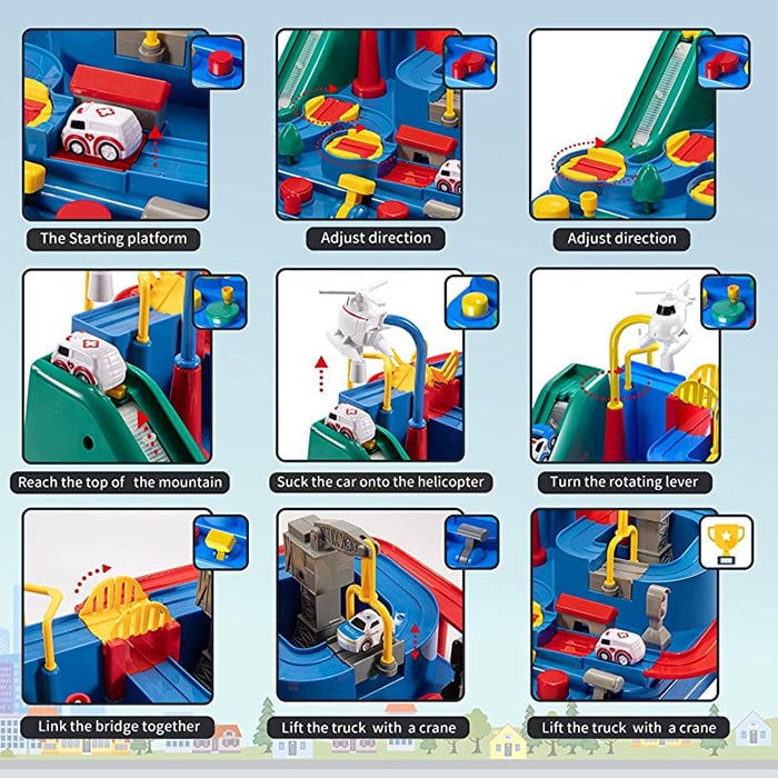 💥Le meilleur cadeau💥City Adventure Rescue - Jouet éducatif pour tout-petits