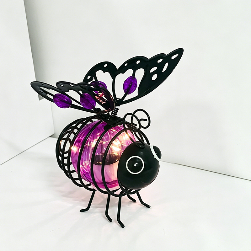 🐝 Suspension solaire en forme d'abeille pour l'extérieur – Le cadeau idéal pour les amateurs de plantes, les mamans ou tout simplement ceux qui aiment sourire ❤️