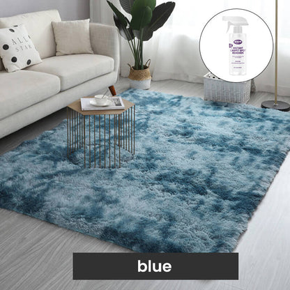 🔥 Tapis de sol en peluche à couleurs dégradées