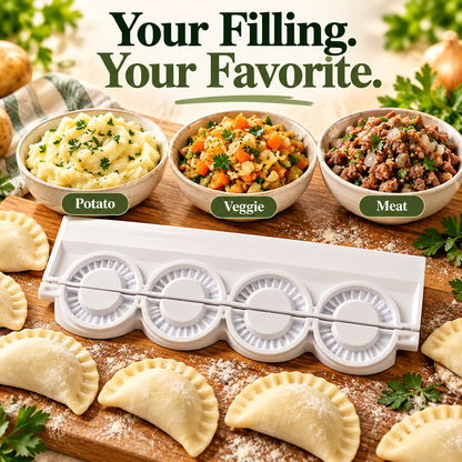 PIEROGIES Moule à raviolis – Moule de cuisine pour raviolis & presse à raviolis à l'eau