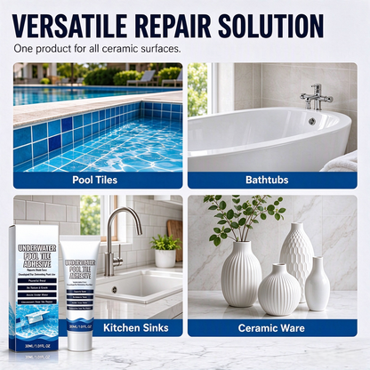 Colle haute résistance pour carrelage de piscine sous-marine