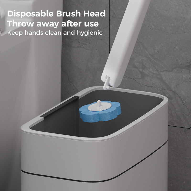 ⚡ Système de nettoyage jetable pour toilettes – Nettoyage hygiénique en un clic, ne laisse aucun résidu, facile à utiliser et jetable 🧼