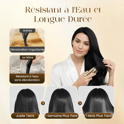 🔥 DERNIERES HEURES – 50% DE RÉDUCTION ! Peigne Colorant 2 en 1 pour Cheveux Gris – Sans Chimie, Sans Taches, Résistant à l’Eau