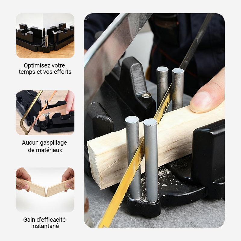 🔈🔈 50% DE RÉDUCTION ! ✨ Outil 2-en-1 Mesure et Coupe - Précision Maximale, Gain de Temps pour Bricolage et Menuiserie 📐