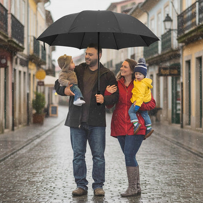 🌂55 % de réduction🔥Grand parapluie pliable avec 12 baleines résistantes au vent