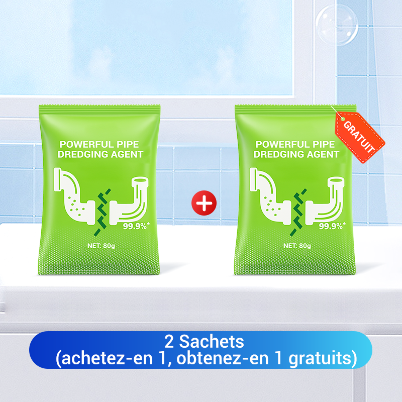 📢✨Achetez-en 1 et obtenez-en 1 gratuitement🌿Poudre puissante pour le curage des tuyaux