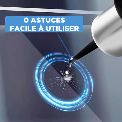 🔥 ACHETEZ 1, OBTENEZ 1 GRATUIT ! 🔧 Kit de Réparation de Verre Fissuré – Résultat Invisible en 20 Min, Facile à Utiliser 💎
