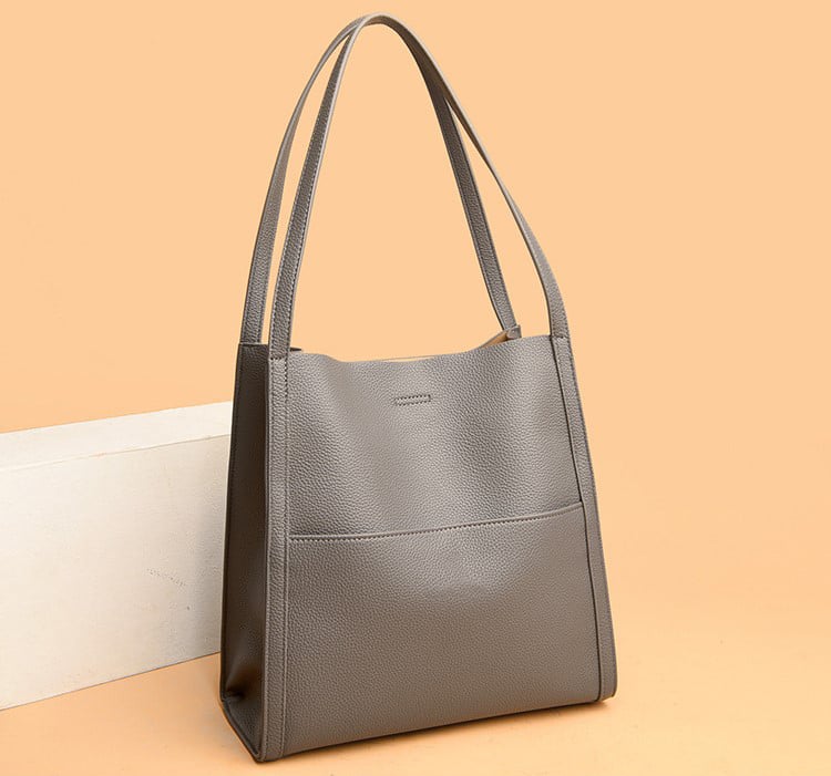 ⏰Promotion de dernier jour 49% DE RÉDUCTION⏰Sac à bandoulière en cuir véritable de couleur unie