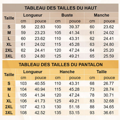 🌷Temps limité 50% DE RÉDUCTION💞Ensemble 2 pièces de hauts à capuche avec cordon de serrage pour femmes ＆ pantalons