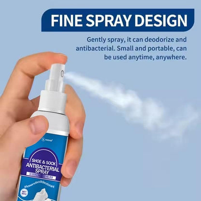 Spray Déodorant Naturel Antibactérien pour Chaussures & Chaussettes 👟🌿