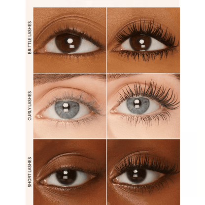 Mascara Toucher✨Tubing – duo noir et marron pour le maquillage des cils