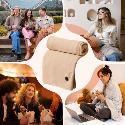 🎄Promotions de Noël🎅Le plus beau cadeau entre parent et enfant🎁Châle chauffant portable