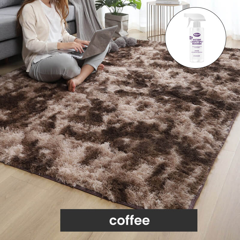 🔥 Tapis de sol en peluche à couleurs dégradées