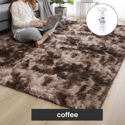 🔥 Tapis de sol en peluche à couleurs dégradées