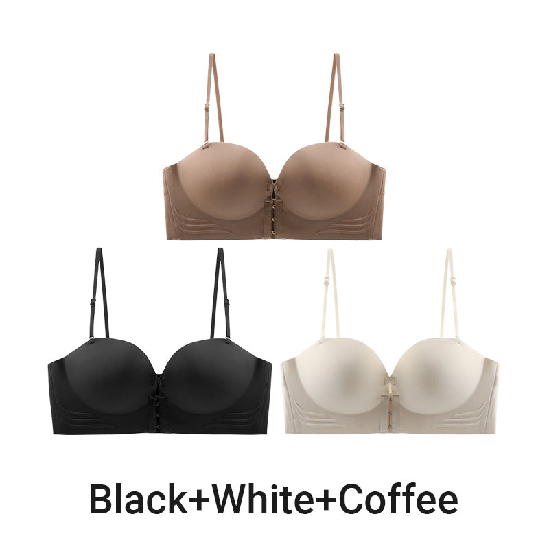 🏆Soutien-gorge sans bretelles à fermeture avant antidérapant🌿👑