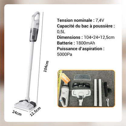 💥SOLDES 2025 -50%💥 Aspirateur balai sans fil portable + Livraison gratuite ✈️