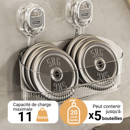 🔥Nouvelle mise à niveau 🍃Vente chaude 50% Off🔥Support de rangement à ventouse avec trou de drainage【Vente directe d'usine】