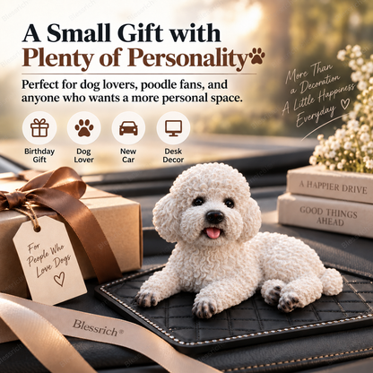 Décoration de voiture « Caniche » – La touche la plus mignonne pour votre tableau de bord 🐶✨
