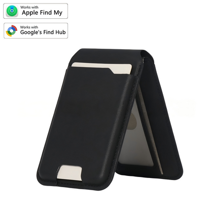 🔥Plus de 50 000 vendus !🔥 Portefeuille intelligent MagSafe en cuir nappa véritable – avec Apple Find My™ et Google Find Hub™, protection RFID et chargement sans fil.