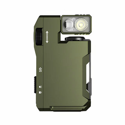 🔦 50 % DE RÉDUCTION MAINTENANT ! ✨ Mini lampe de poche EDC G5 avec tête rotative - Éclairage intelligent adaptatif pour des aventures ultimes 🧭⚡