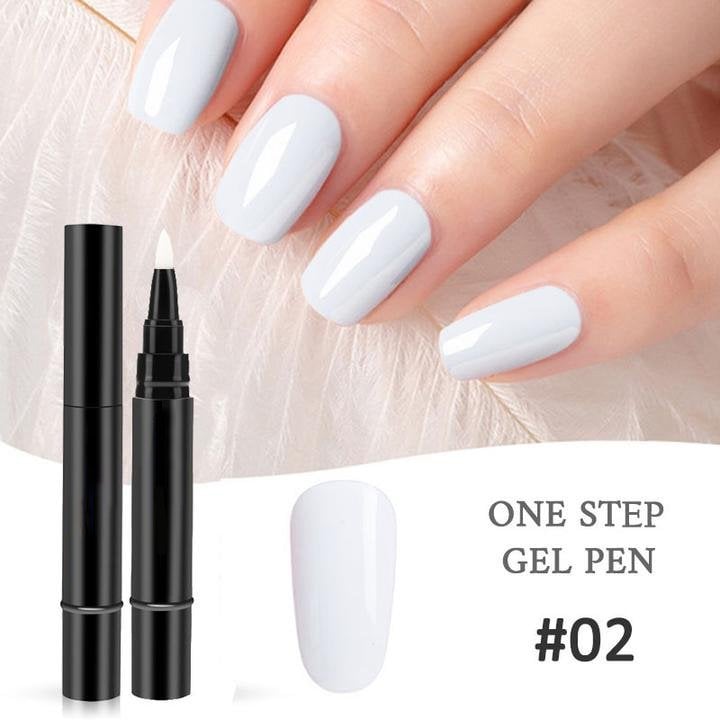 💅 Offre à durée limitée : 1 acheté, 1 offert - 19,99 € ! ✨ Stylo gel pour ongles « One Step » 🎨 Mini-lampe UV de poche offerte 💡