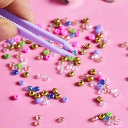 Boîte à bijoux en perles DIY