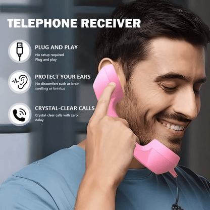 🤣📞 Combiné téléphonique rétro vintage ✨ Le cadeau de Noël le plus original ! Parfait pour les amateurs de musique 🎄