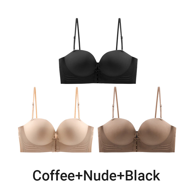 🏆Soutien-gorge sans bretelles à fermeture avant antidérapant🌿👑