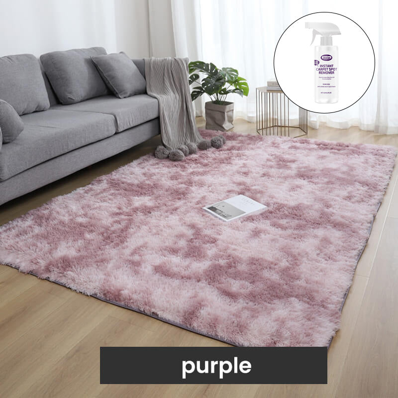 🔥 Tapis de sol en peluche à couleurs dégradées