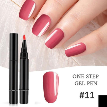 💅 Offre à durée limitée : 1 acheté, 1 offert - 19,99 € ! ✨ Stylo gel pour ongles « One Step » 🎨 Mini-lampe UV de poche offerte 💡