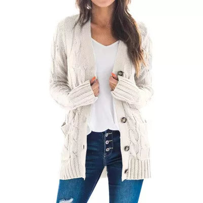 💥Soldes exceptionnels : -50% sur les nouveaux pulls en tricot mi-longs pour femme d'automne