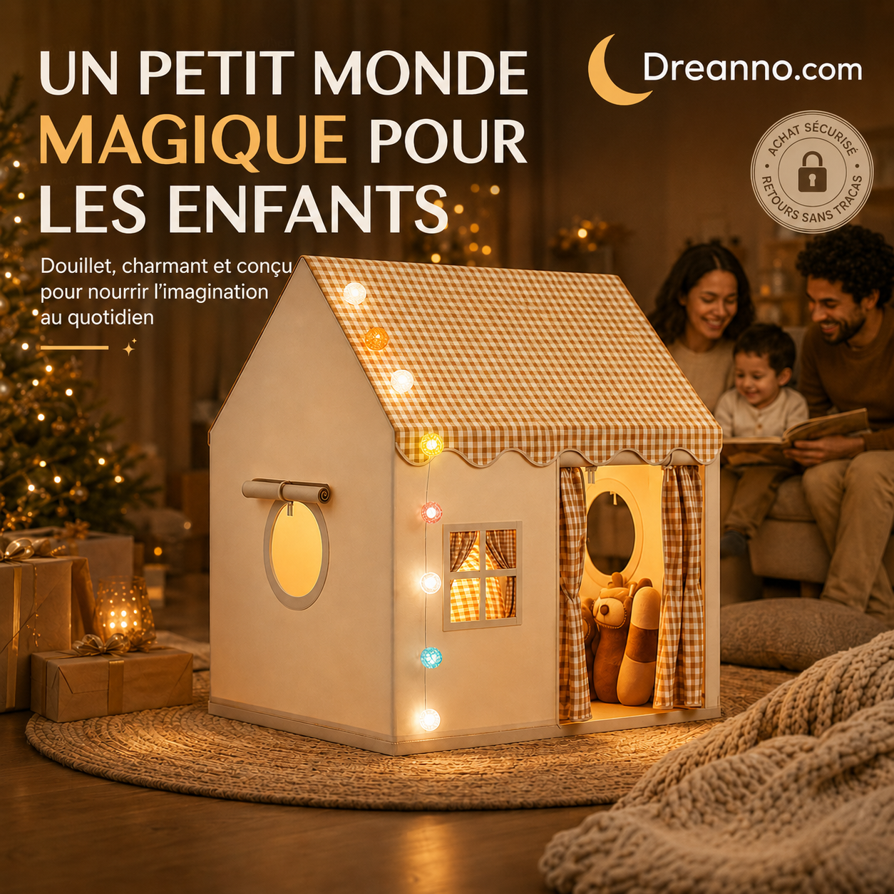 📢📢50% OFF !! ⏰Château Tente de Jeu pour Enfants