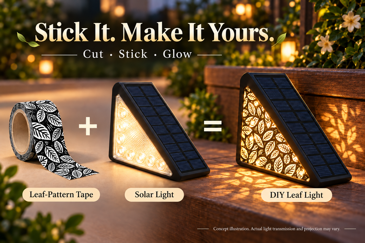 🌙 50 % DE RÉDUCTION ! Lampes d'escalier solaires à détecteur de mouvement – Batterie longue durée, étanchéité IP65 et éclairage floral personnalisable à monter soi-même. Pas de câblage nécessaire pour les jardins, les terrasses et les allées.