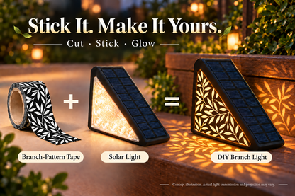 🌙 50 % DE RÉDUCTION ! Lampes d'escalier solaires à détecteur de mouvement – Batterie longue durée, étanchéité IP65 et éclairage floral personnalisable à monter soi-même. Pas de câblage nécessaire pour les jardins, les terrasses et les allées.