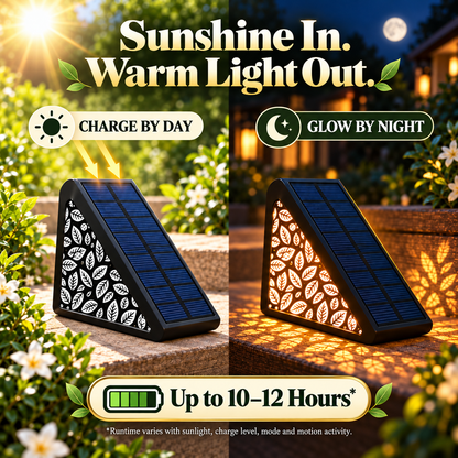 🌙 50 % DE RÉDUCTION ! Lampes d'escalier solaires à détecteur de mouvement – Batterie longue durée, étanchéité IP65 et éclairage floral personnalisable à monter soi-même. Pas de câblage nécessaire pour les jardins, les terrasses et les allées.