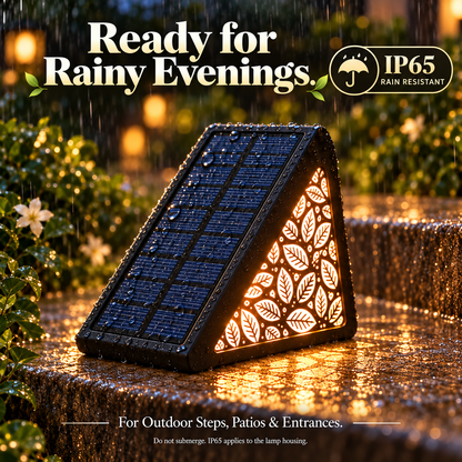 🌙 50 % DE RÉDUCTION ! Lampes d'escalier solaires à détecteur de mouvement – Batterie longue durée, étanchéité IP65 et éclairage floral personnalisable à monter soi-même. Pas de câblage nécessaire pour les jardins, les terrasses et les allées.