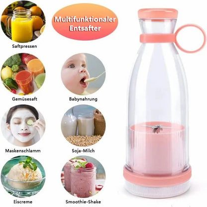 🔈🔈57% de réduction🏆 Extracteur de Jus Portable Best-Seller | 🌟 Savourez du jus frais à tout moment, partout !