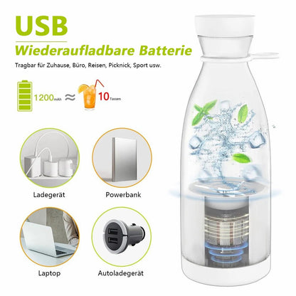 🔈🔈57% de réduction🏆 Extracteur de Jus Portable Best-Seller | 🌟 Savourez du jus frais à tout moment, partout !