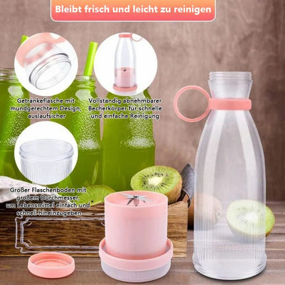 🔈🔈57% de réduction🏆 Extracteur de Jus Portable Best-Seller | 🌟 Savourez du jus frais à tout moment, partout !