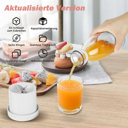 🔈🔈57% de réduction🏆 Extracteur de Jus Portable Best-Seller | 🌟 Savourez du jus frais à tout moment, partout !