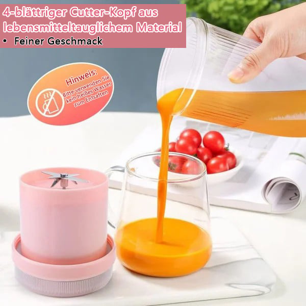 🔈🔈57% de réduction🏆 Extracteur de Jus Portable Best-Seller | 🌟 Savourez du jus frais à tout moment, partout !