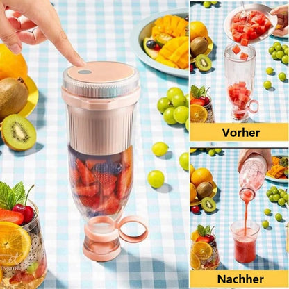 🔈🔈57% de réduction🏆 Extracteur de Jus Portable Best-Seller | 🌟 Savourez du jus frais à tout moment, partout !