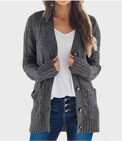 💥Soldes exceptionnels : -50% sur les nouveaux pulls en tricot mi-longs pour femme d'automne