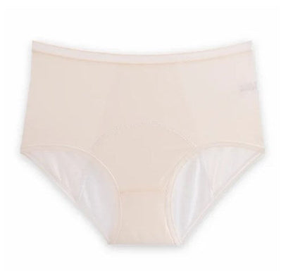 Culotte en soie glacée taille haute anti-fuite grande taille L-5XL