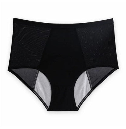 Culotte en soie glacée taille haute anti-fuite grande taille L-5XL