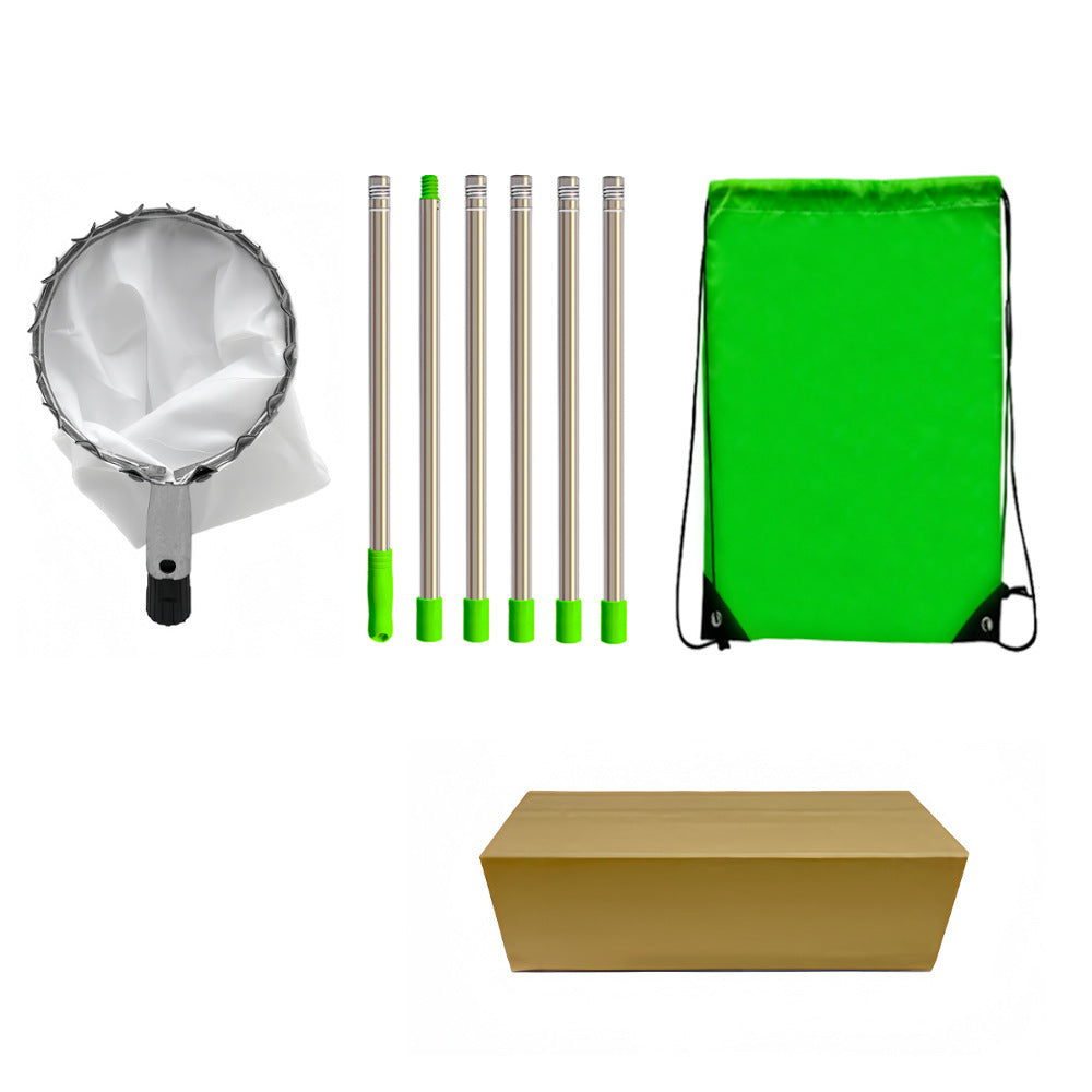 📢📢50 % DE RÉDUCTION !! ⏰Tête de cueille-fruits avec panier – Conception durable, fixation facile et parfaite pour atteindre les branches hautes sans échelle 🌳