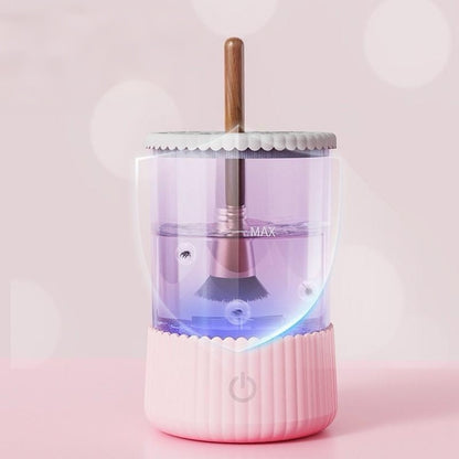 👑Super Cadeau ! Nettoyeur Électrique de Pinceaux de Maquillage ⚡💄