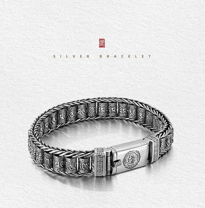 🔥 Réduction de 50 % pour la Saint-Valentin 🔥 Bracelet roue de prière porte-bonheur 🔥 Réduction de 50 % pour la Saint-Valentin 🔥 Bracelet roue de prière porte-bonheur