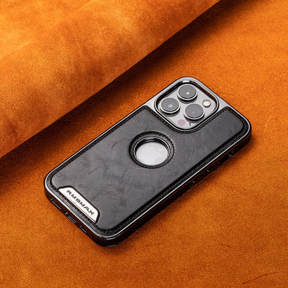 Exquisite craftsmanship, outstanding quality. Business leather case, adding points to your iPhone!